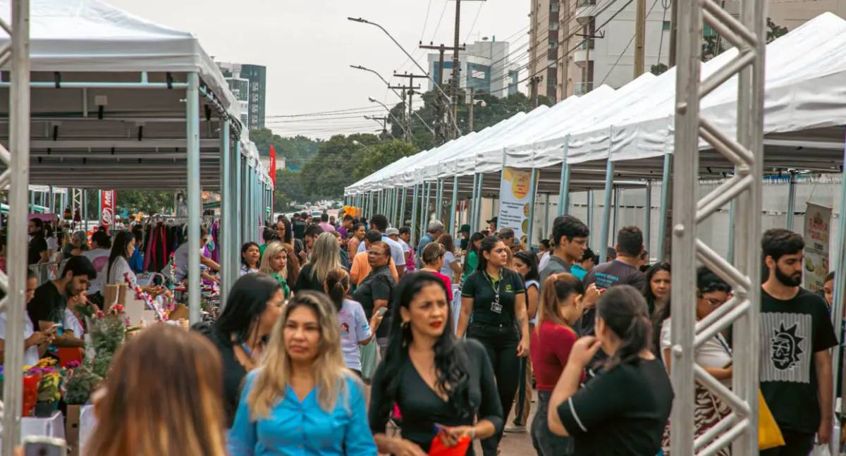 Feira de Empreendedores reúne 70 expositores em Porto Velho
