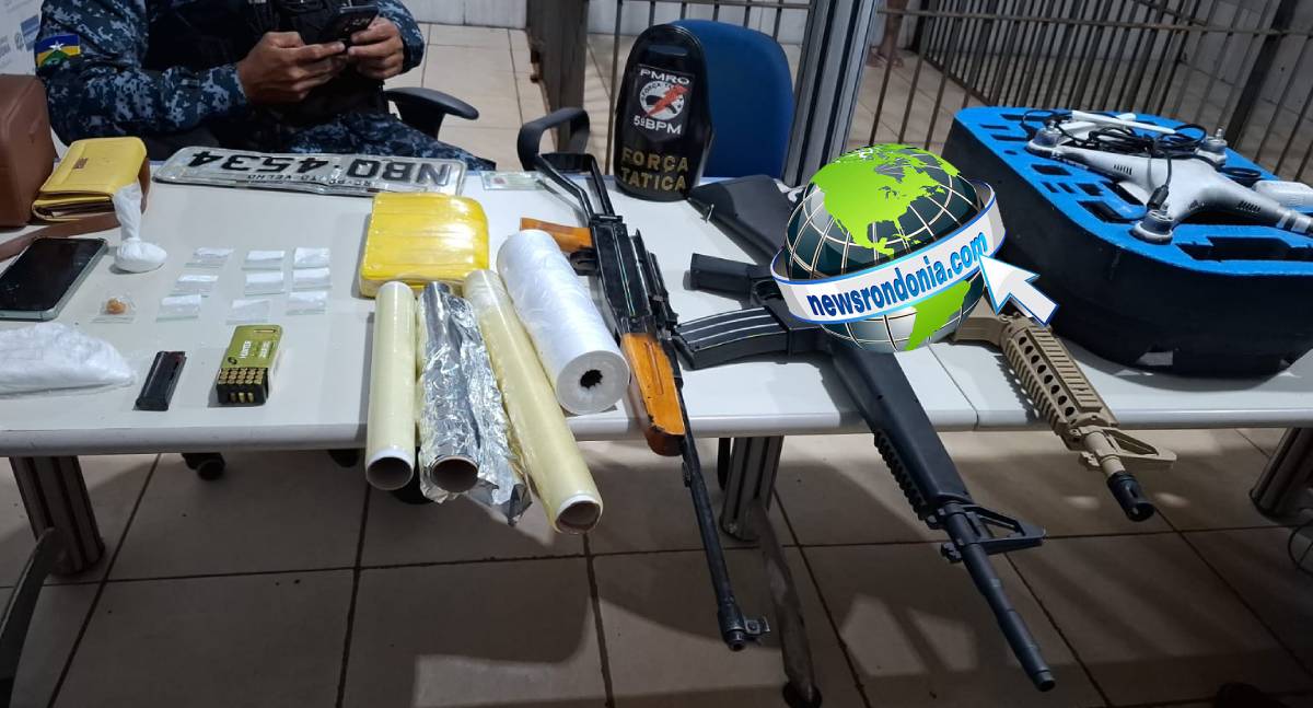 Força Tática do 5º BPM prende mulher com armas e drogas