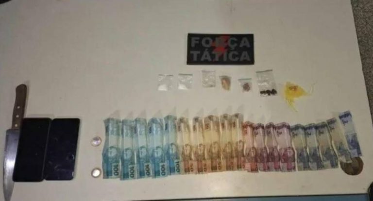 Força Tática prende suspeito por tráfico de drogas durante operação em RO