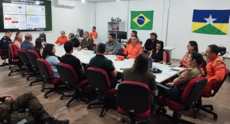 Gaema participa de reunião sobre prevenção a incêndios florestais em Rondônia