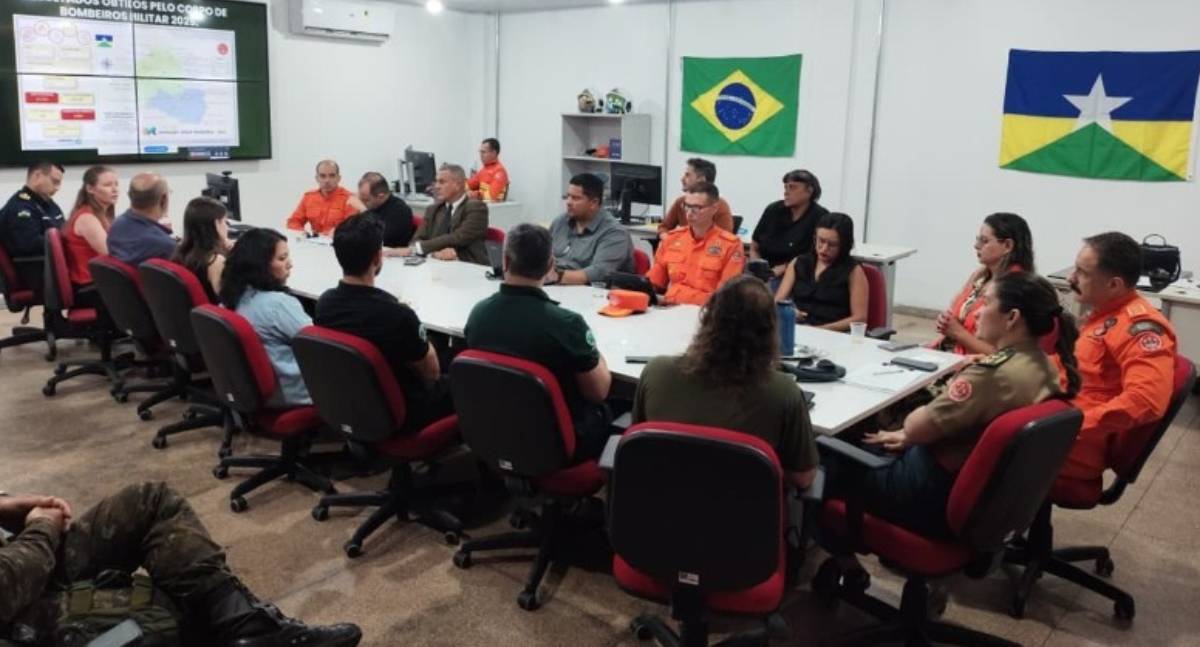 Gaema participa de reunião sobre prevenção a incêndios florestais em Rondônia