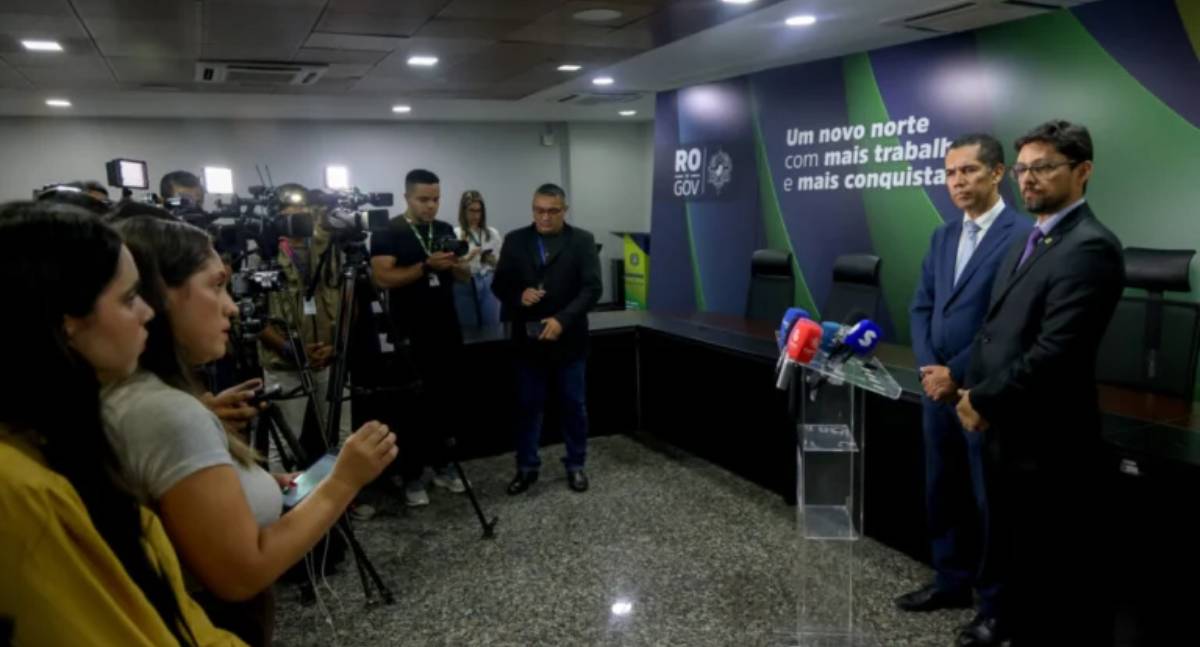 Governo de RO detalha Lei de Transações em coletiva no Palácio Rio Madeira