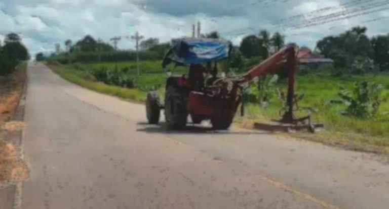 Governo de RO investe em roçada mecanizada e asfalto entre Ouro Preto e Vale do Paraíso