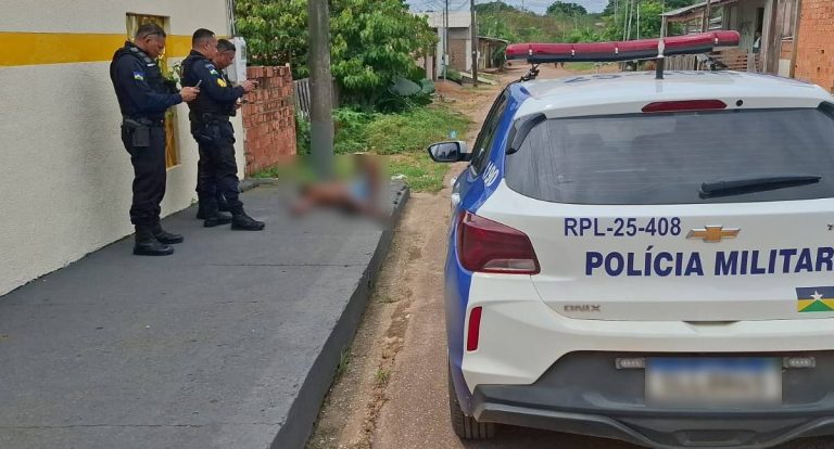 Homem é agredido e socorrido pelos bombeiros na zona norte
