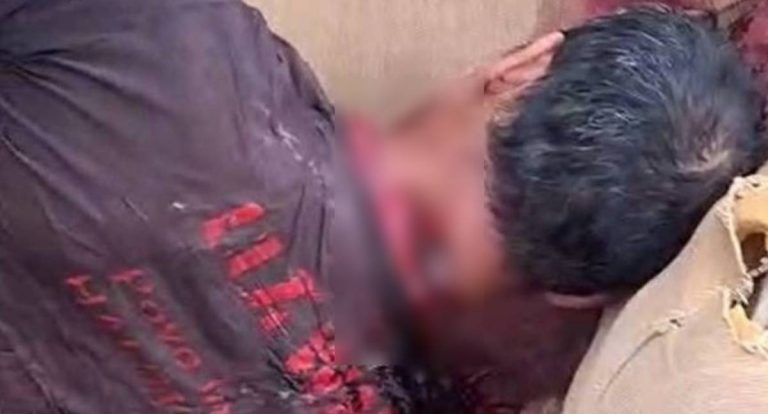 Homem é socorrido com corte profundo no pescoço em RO