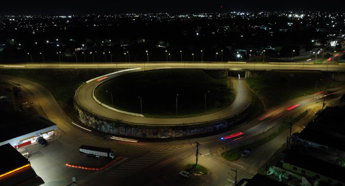 Iluminação do Viaduto da Campos Sales é restabelecida após furto de cabos