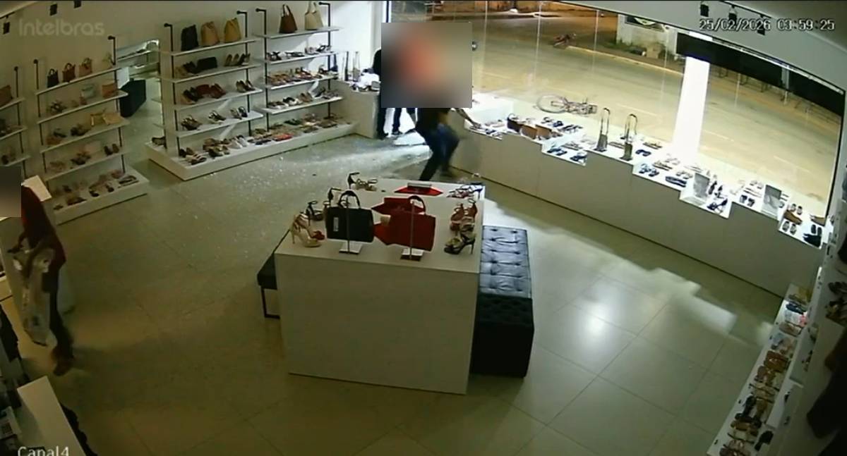 Loja é arrombada durante a madrugada na zona leste de Porto Velho