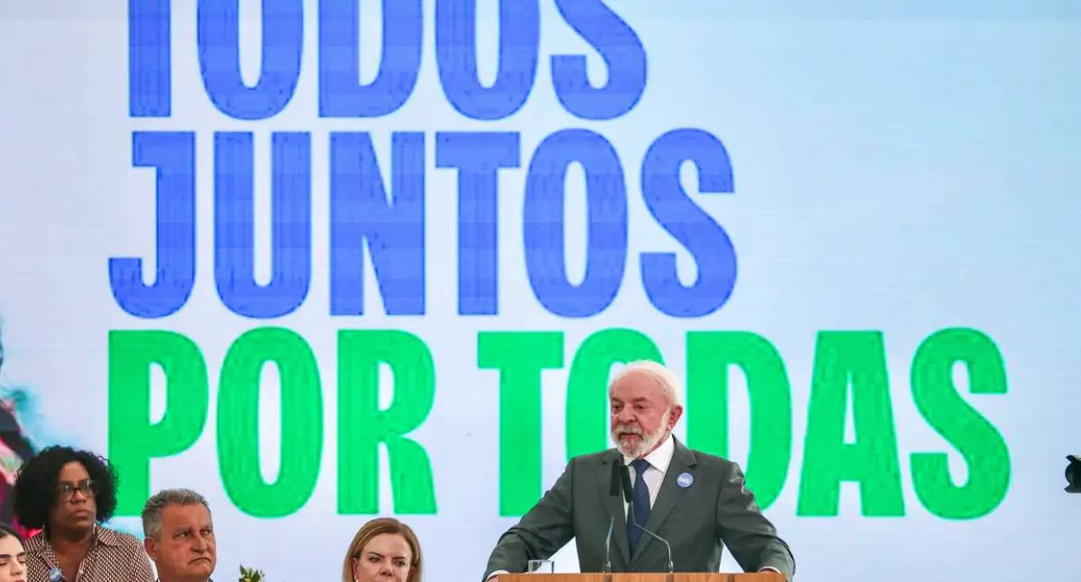 Lula lança pacto nacional para combater o feminicídio no Brasil