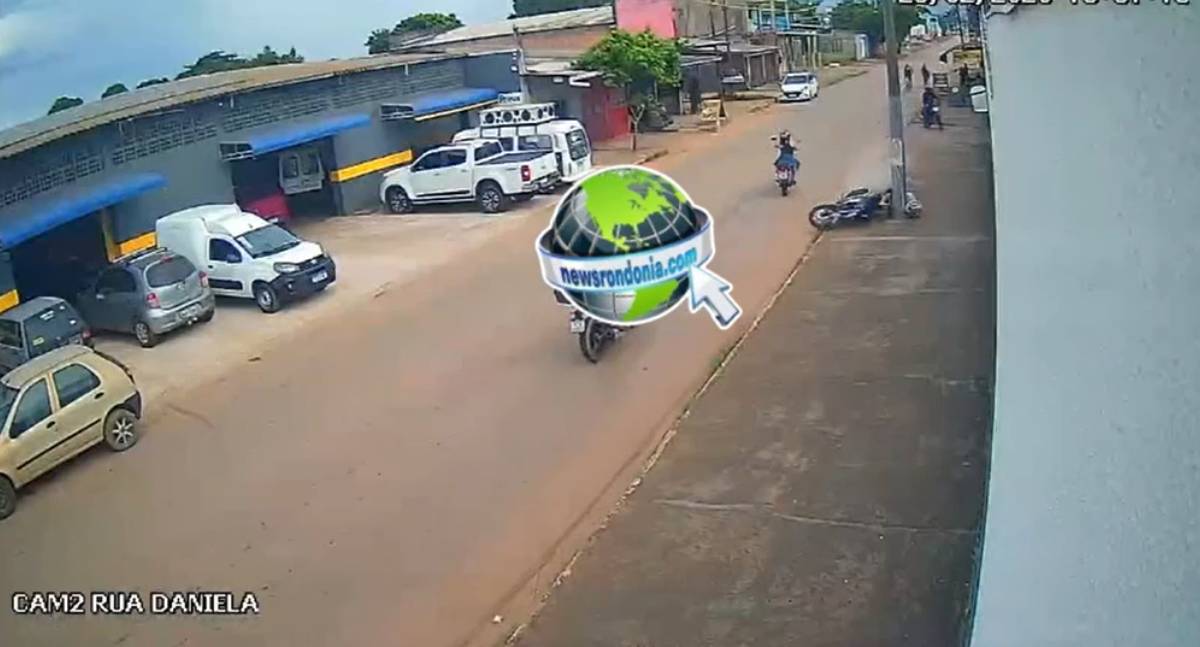 Motociclista bate contra poste em grave acidente na zona leste de Porto Velho