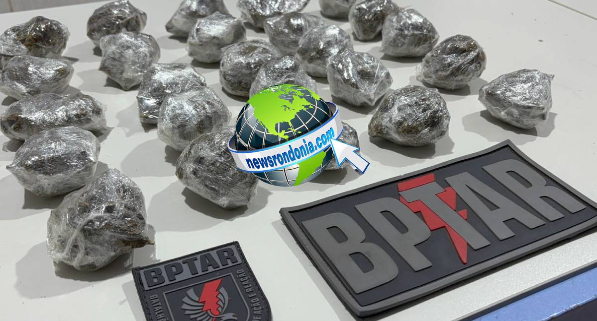 PATAMO prende suspeito por tráfico na zona Sul de Porto Velho