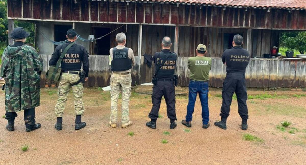 PF e IBAMA deflagram operação contra crimes ambientais em terra indígena