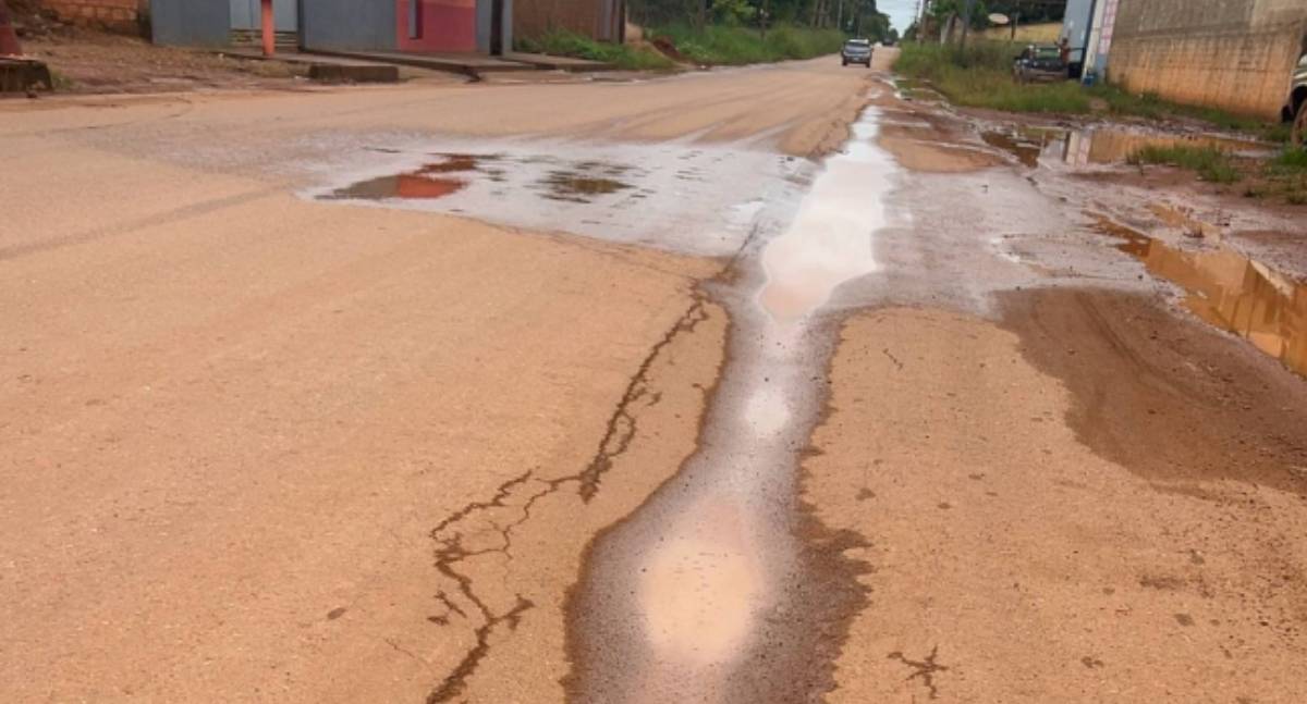 Prefeitura esclarece que danos na Calama e Caúla não são da Seinfra