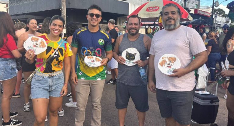 Prefeitura orienta foliões sobre abandono de animais durante o Carnaval