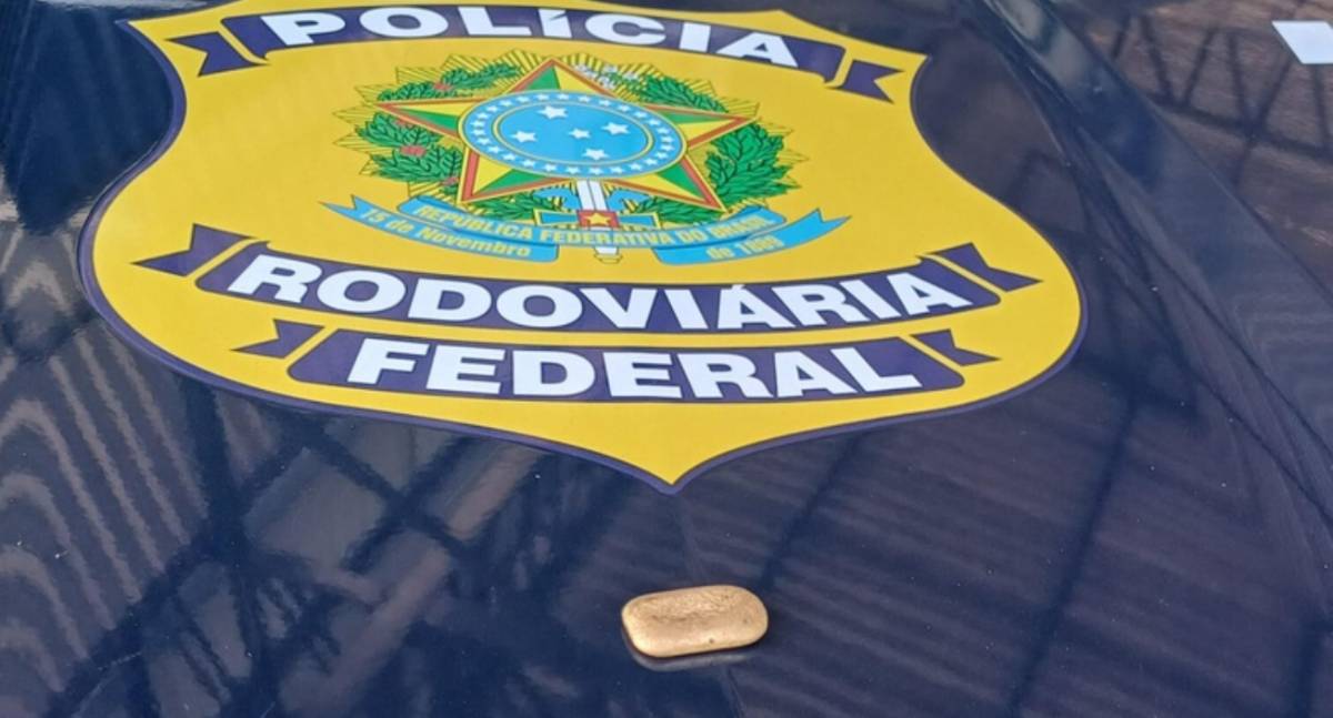 PRF em Rondônia apreende ouro ilegal na BR-364