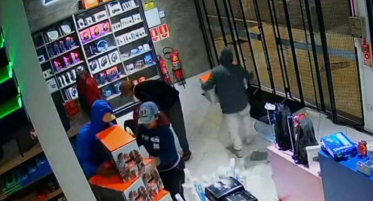 Quadrilha é presa após furtar loja de informática em Vilhena