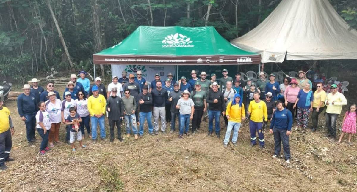 Recuperação ambiental em Porto Velho recebe plantio de 2.500 mudas no Assentamento Nova Conquista