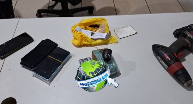 Traficante é preso e mulher é flagrada com tornozeleira eletrônica rompida