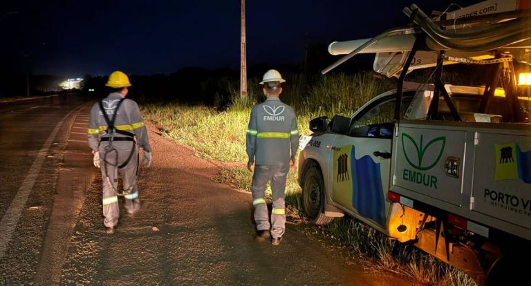 Vandalismo compromete rede elétrica na BR-364