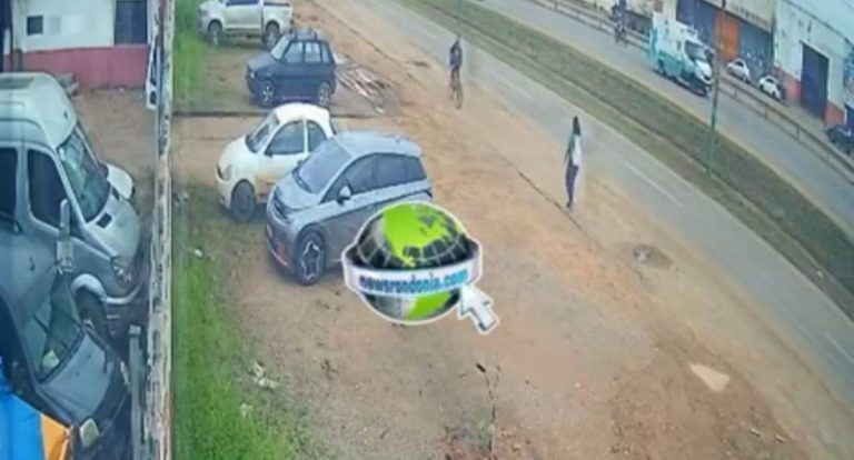 VÍDEO: Ladrão é preso após ser atropelado durante assalto na Rua da Beira