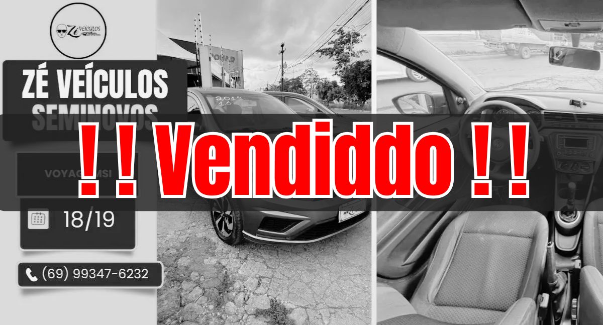 Voyage MSI 2019 Com Motor 1.6 Potente na Zé Veículos