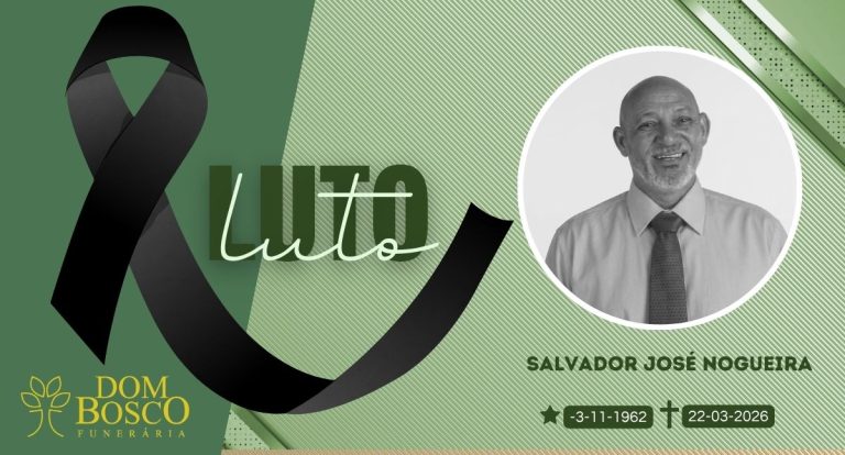 Nota de pesar: Salvador José Nogueira