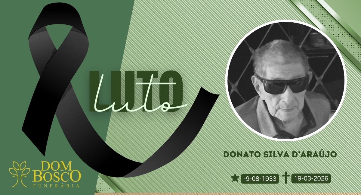 Nota de pesar: Donato Silva D’Araújo