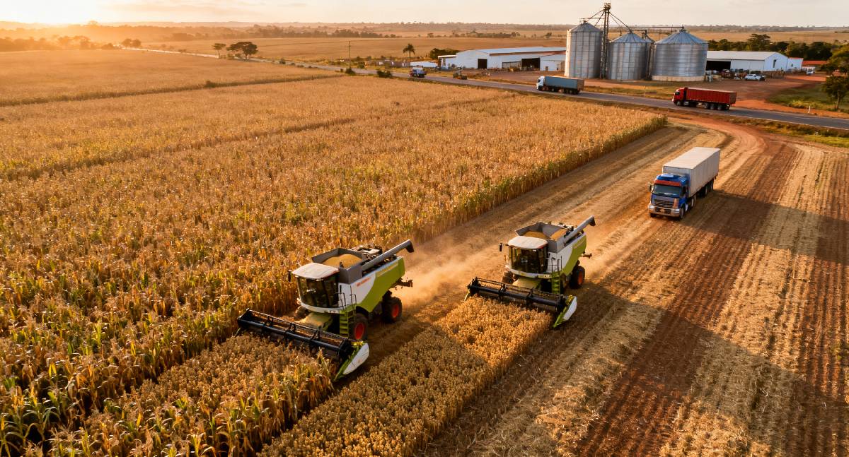 Safra de grãos deve atingir 353,4 milhões de toneladas no Brasil