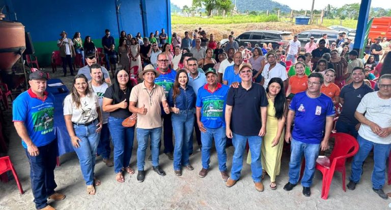 Cristiane Lopes: implementos impulsionam agricultura em Jaru