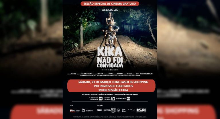 Curta “Kika Não Foi Convidada” terá sessão especial em Porto Velho