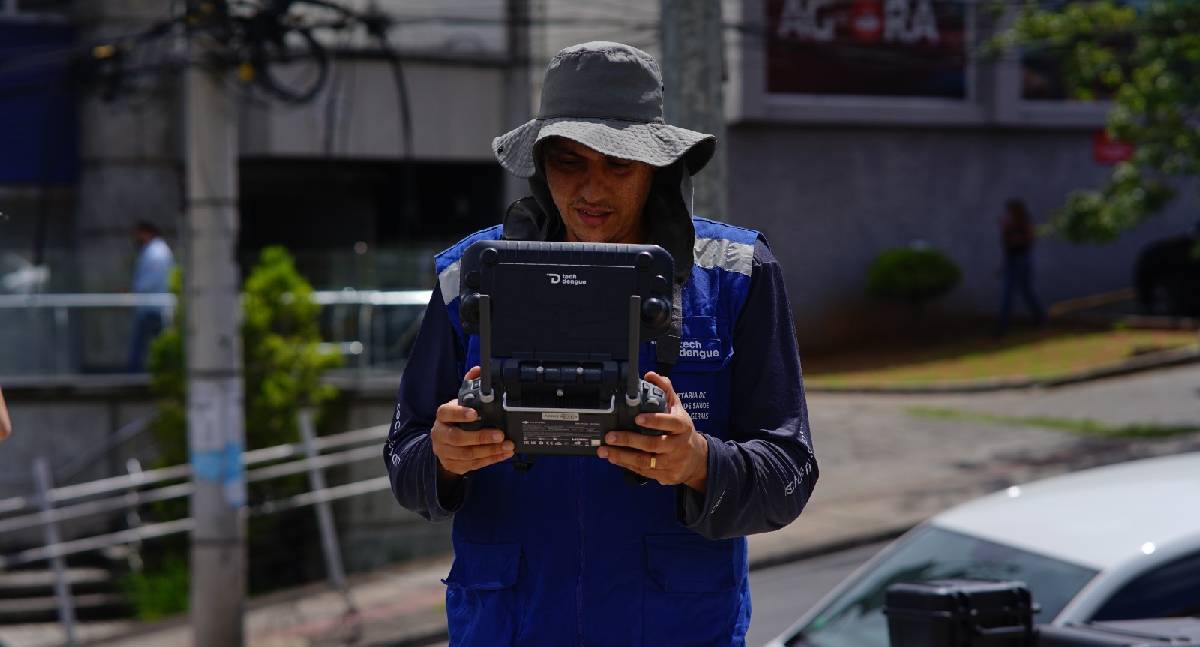 Tecnologia com drones chega a Cacoal para combater a dengue