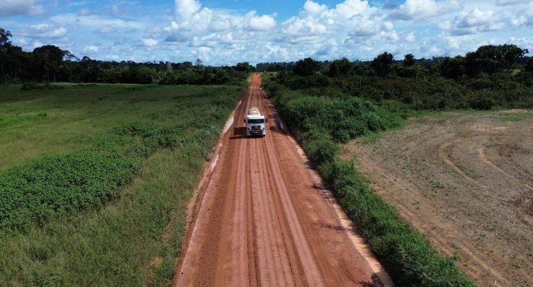 Pedro Fernandes: RO-140 recebe manutenção em Rio Crespo