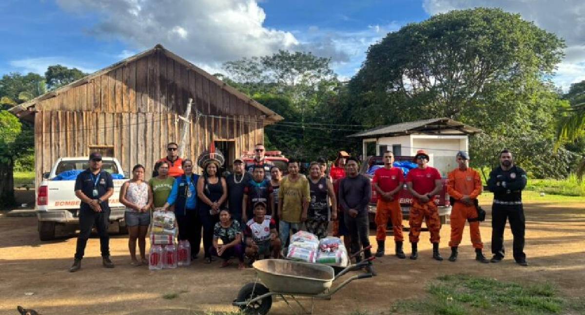 Governo de RO: indígenas recebem apoio emergencial