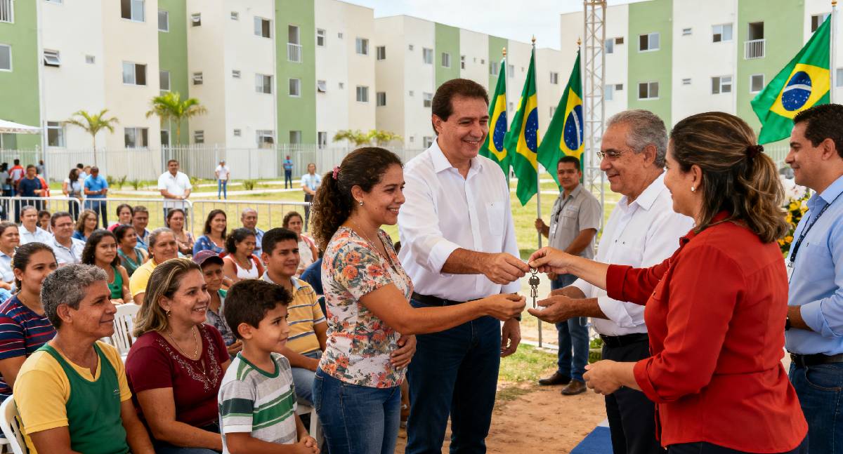 Lula participa da entrega de 2,2 mil casas do Minha Casa, Minha Vida