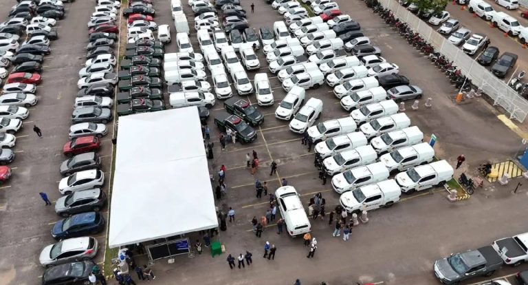 Detran-RO moderniza frota com entrega de 60 veículos