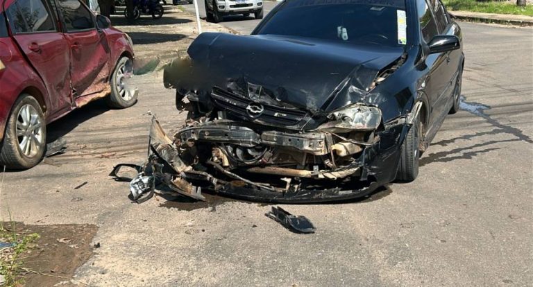 Acidente em Rondônia: colisão em cruzamento