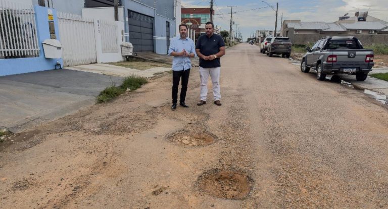 Alex Redano garante R$ 7 milhões para recuperar ruas em Ariquemes