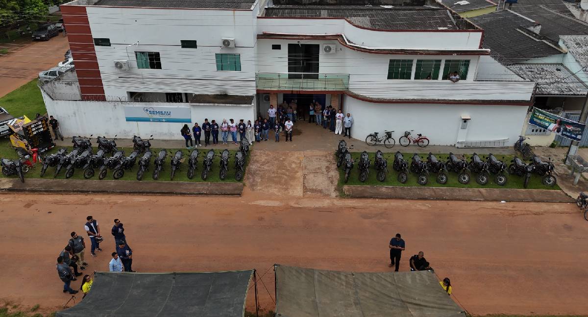 Dra. Taíssa entrega 112 veículos à saúde em Guajará-Mirim