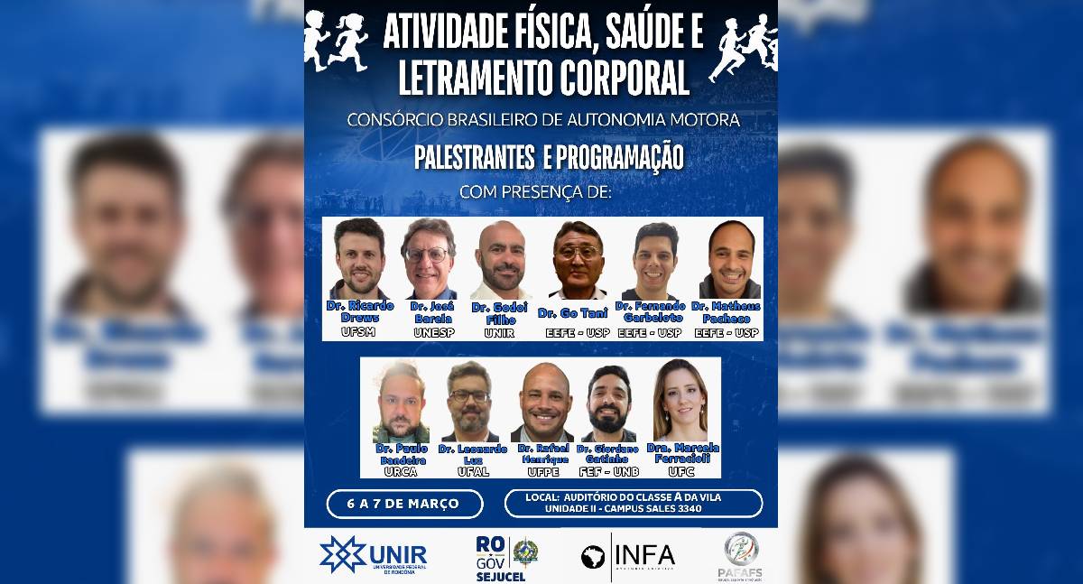 UNIR realiza evento sobre atividade física e saúde