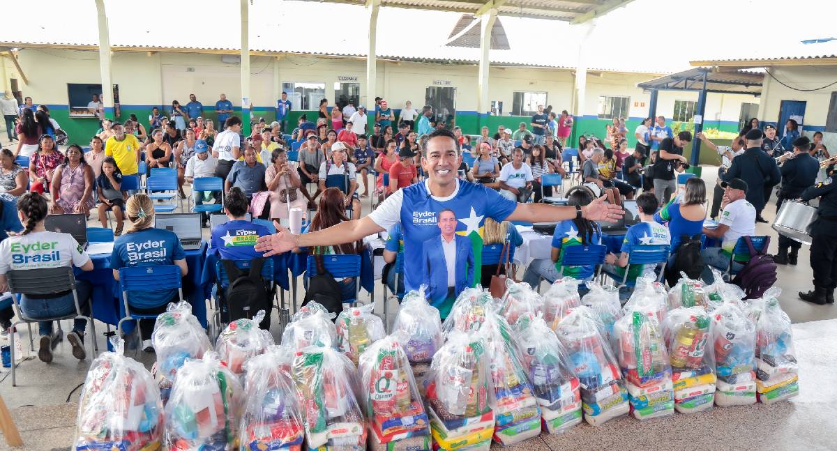 Eyder Brasil reúne mil no Cidadania no Bairro