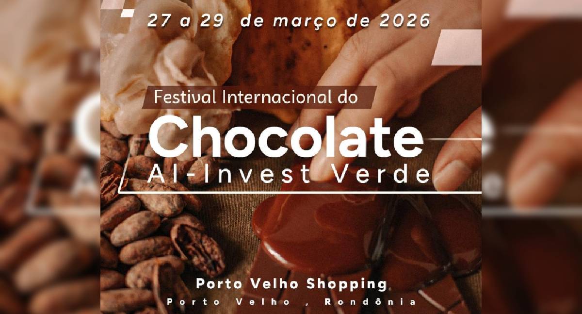Festival do Chocolate impulsiona cacau em Porto Velho