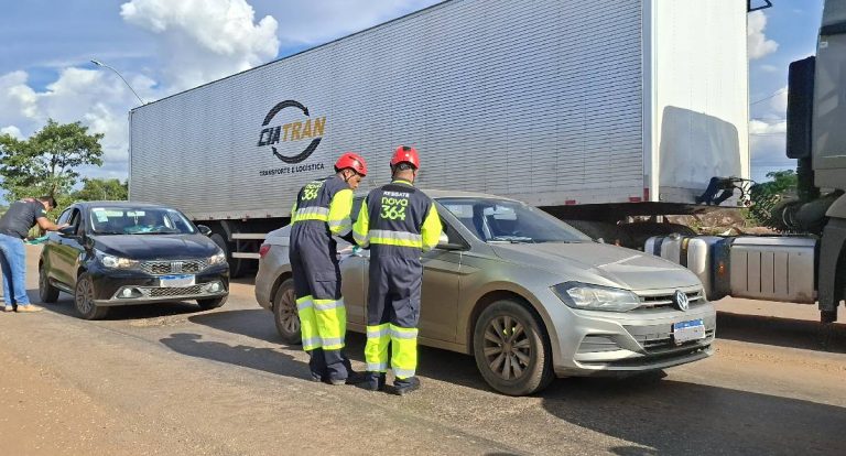 Nova 364 participa de blitz educativa contra queimadas em Rondônia