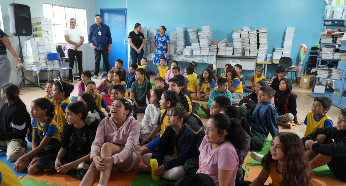 Alunos descobrem a importância da preservação ambiental