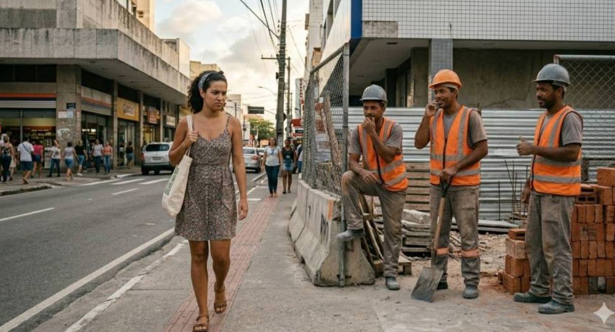 Após dias escutando cantadas de pedreiros, mulher aciona a PM e registra ocorrência em RO