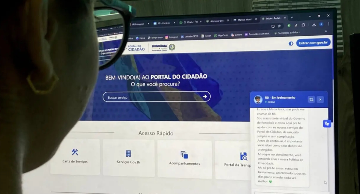 Assistente virtual Rô é lançada pelo Governo de RO para agilizar serviços públicos
