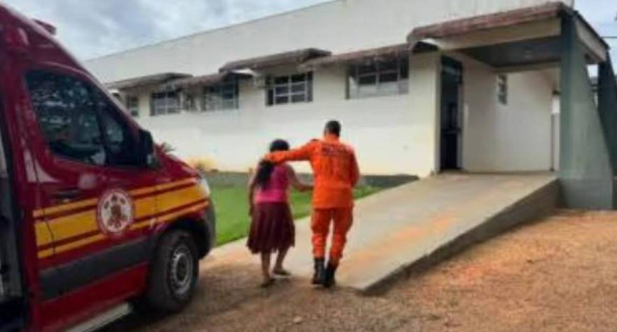 Bombeiros resgatam idosa desaparecida em área de mata na divisa de MT e RO