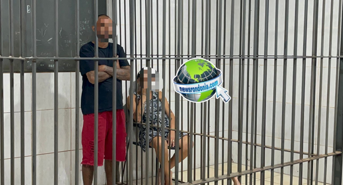 Casal é preso por tráfico de drogas na zona leste