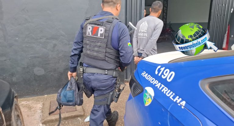 Cavalo de Aço do BPTRAN apreende motocicleta adulterada no centro de Porto Velho