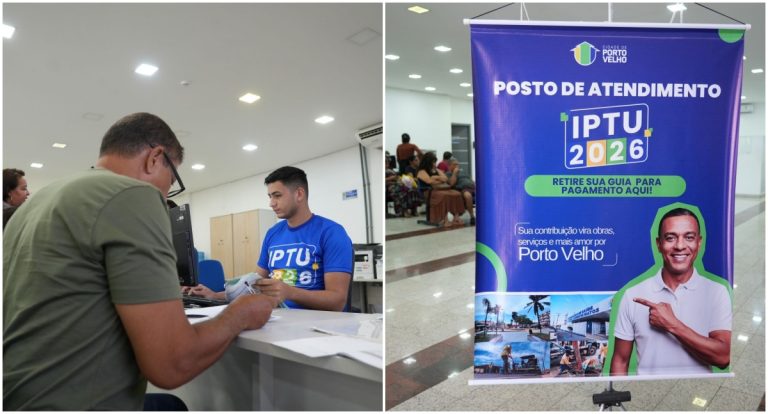 IPTU 2026: Prefeitura de Porto Velho garante pagamento à vista sem juros até 6 de abril