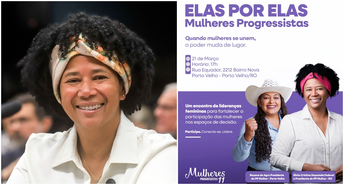 Sílvia Cristina convida para o “Elas por Elas” e destaca protagonismo feminino em Porto Velho