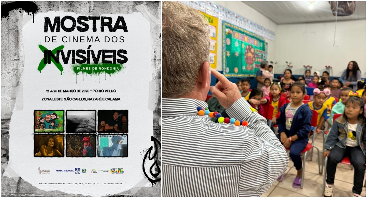 cinema Rondônia, Mostra dos Invisíveis, cultura amazônica, audiovisual, Porto Velho